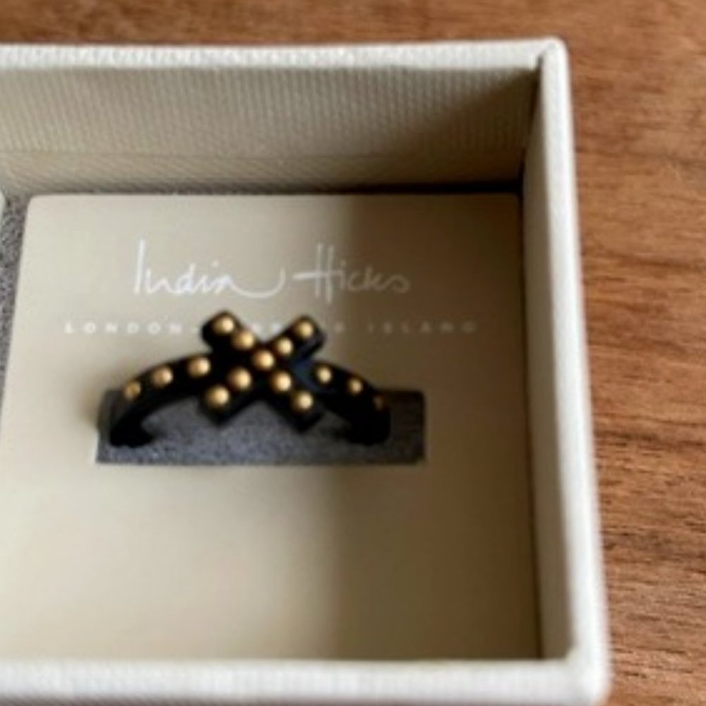 New in Box India Hicks Stud Ring